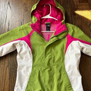 North face rain jacket for kids size 14/16